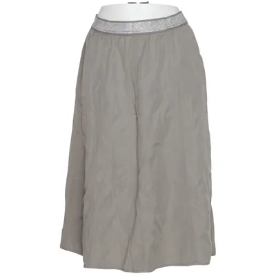 Maxi skirt (Gray) from Le Comte Cotton, Linen, Lyocell