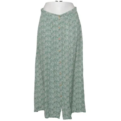 Skirt (Green, White, Yellow) from Melya Melody Viscose