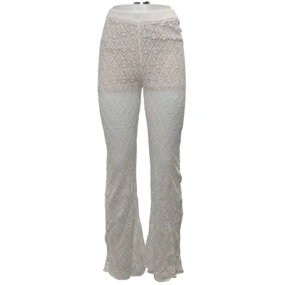 Pyjamasbukser (Hvid) fra Cotton Club Bomuld, Elastan, Viscose
