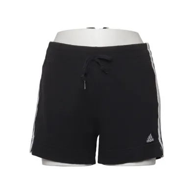 Træningsshorts (Sort, Hvid) fra Adidas Bomuld, Elastan