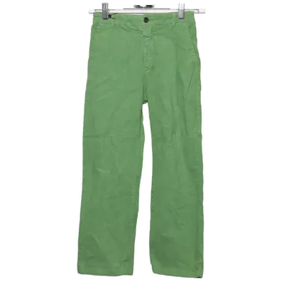 Corduroy broek (Groen) van Morley Katoen, Elastaan
