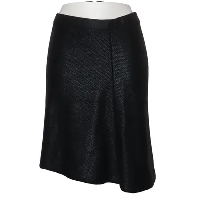 Skirt (Black) from René Lezard Cotton, Wool