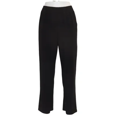 Palazzobyxor (Svart) Elastan, Polyester