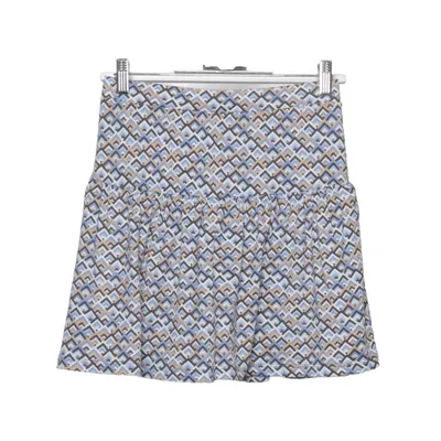Kjol (Blå, Beige, Flerfärgad) från A Punto. Elastan, Polyester