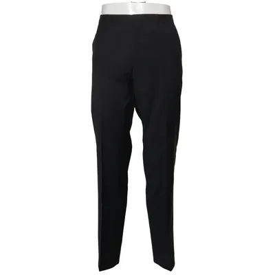 Suit pants (Black) from Hugo Boss Viscose, Wool