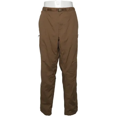 Outdoor pants (Brown) from Uniqlo Acrylic, Cotton, Elastane, Polyester, Viscose