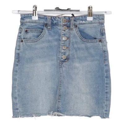 Denim skirt (Blue) from Pull & Bear Cotton, Elastane