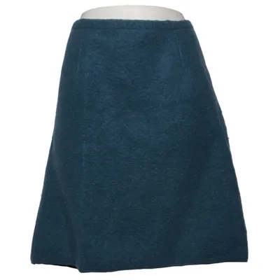 Jupe (Bleu) de Enna Coton biologique, Laine