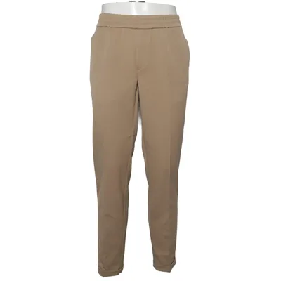 Bukser (Beige) fra Woodbird Elastan, Polyester, Viscose