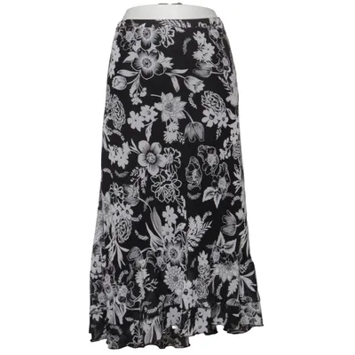 Skirt (Black, White) from Kingfield Polyester