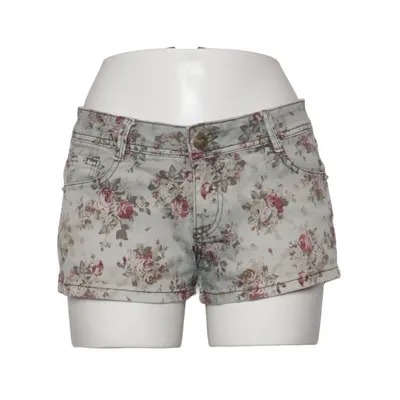 Denim shorts (Grijs, Meerkleurig) van Denim Life by Pimkie Katoen, Elastaan, Viscose