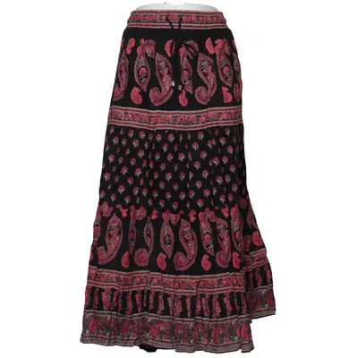 Maxi rok (Zwart, Roze) van Bonprix Katoen