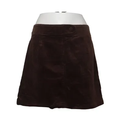 Skirt (Brown) from Surkana Cotton, Elastane