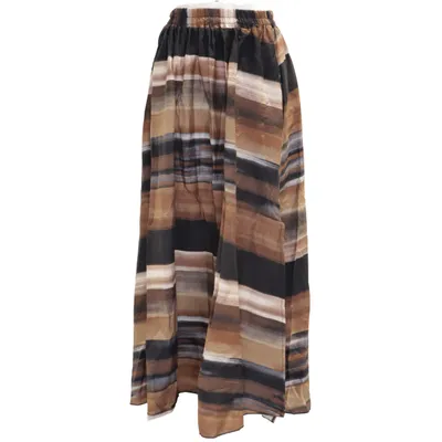Maxi skirt (Brown, Black, White) from Garconne Cotton
