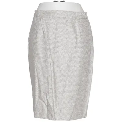 Jupe Escada Taille 40 – Ligne A En Laine Noire – état Comme Neuf