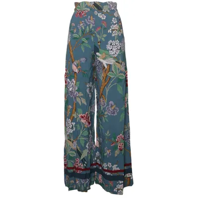 Palazzohose (Blau, Mehrfarbig) von GP & J Baker X H&M Viskose