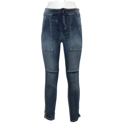 Jeans (Blå) fra Place du Jour Bomuld, Elastan