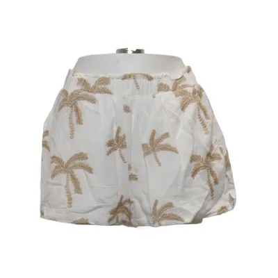 Korte broek (Wit, Beige) van Musy Muse Katoen, Linnen