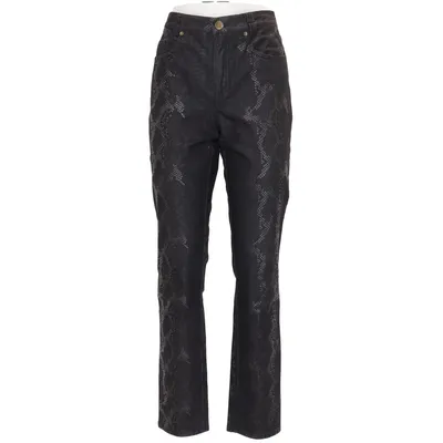 Jean (Noir) de Mergler Élasthane, Polyester, Laine