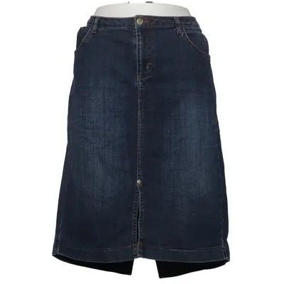 Denim skirt (Blue) from Blue Vision Cotton, Elastane