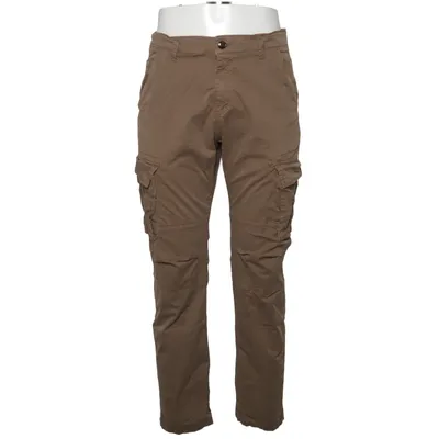 Cargo pants (Beige) from Loshan Cotton, Elastane