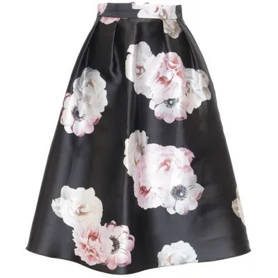 Maxi skirt (Black, Pink, White) from Luxe Polyester