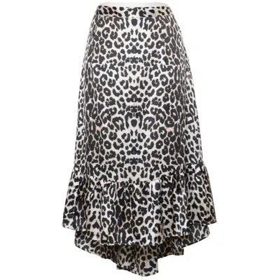 Wrap skirt (Black, Beige) from AX Paris Polyester