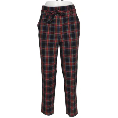 Byxor (Svart, Röd, Flerfärgad) från Caroll Elastan, Polyester, Viskos