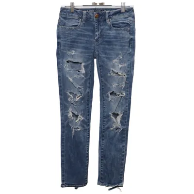 Jeans (Blå) fra American Eagle Outfitters Bomuld, Elastan, Polyester