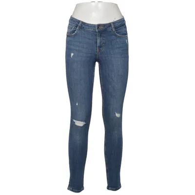 Jeans (Blue) from Zara Trafaluc Denim Collection Cotton, Elastane, Polyester