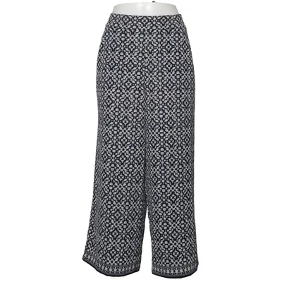 Culottes (Blå, Vit) från Max Studio Elastan, Polyester