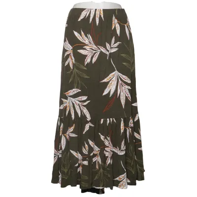 Jupe longue (Vert, Blanc, Marron) de Damart Élasthane, Viscose