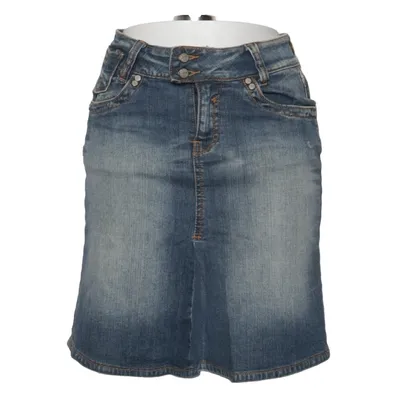 Jeanskjol (Blå) från Specchio Bomull, Elastan