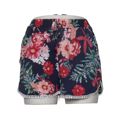 Shorts (Blue, Multicolored) from O.SHA Cotton, Polyester