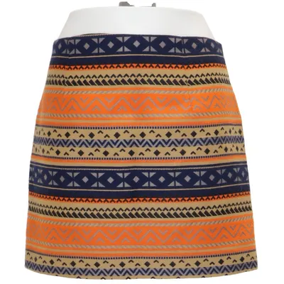 Skirt (Orange, Blue, Beige, Multicolored) from Elements Acetate, Acrylic, Polyester, Wool