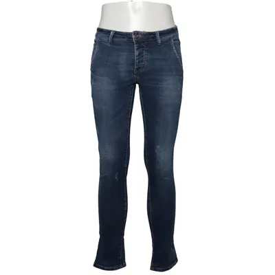 Jeans (Blå) från Adam Bomull, Elastan
