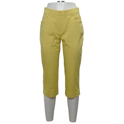 Pantacourt (Jaune) de Klaus Modelle Élasthane, Polyamide, Viscose