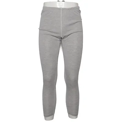 Long Johns (Gray, White) from Hessnatur Silk, Wool