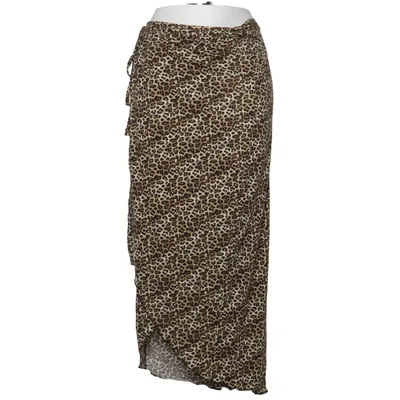 Wrap skirt (Brown, Black) from Calzedonia