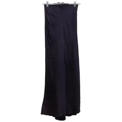 Jupe longue (Violet) de Donna Karan