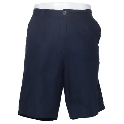 Shorts (Blue) from Up Fashion Cotton, Linen