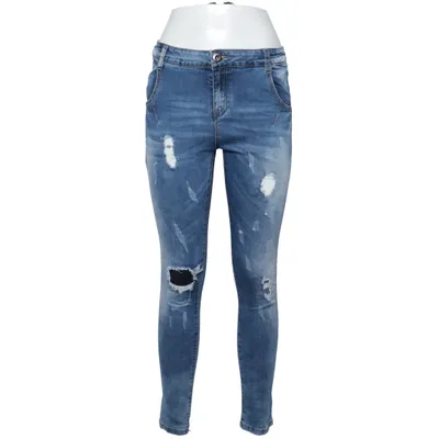 Jeans (Blå) från Lexxury Jeans Bomull, Elastan, Polyester, Viskos