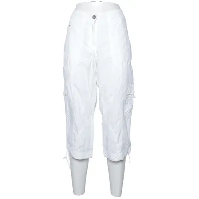 Pantalon cargo (Blanc) de Sure Coton