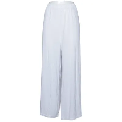 Palazzo broek (Wit) van AKH Fashion Elastaan, Viscose