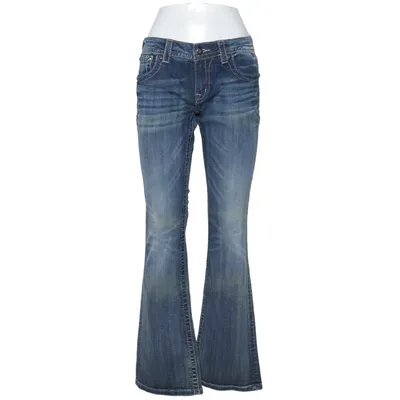Jeans (Blue) from Miss Me Cotton, Elastane