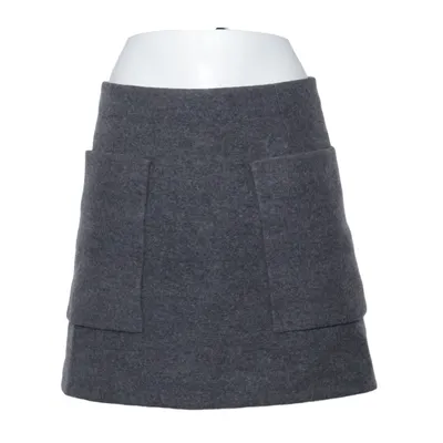 Skirt (Gray) from COS Wool, Polyester, Viscose