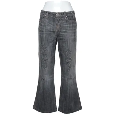 Jeans (Grå) fra Fishbone Bomuld, Elastan