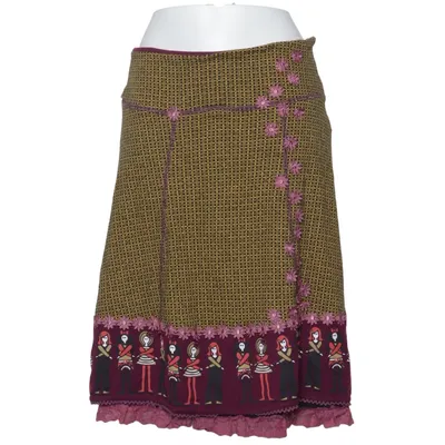 Skirt (Yellow, Purple, Multicolored) from Who's That Girl Cotton, Elastane
