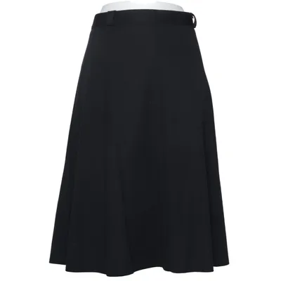Kjol (Svart) från Antonia Polyester, Ull