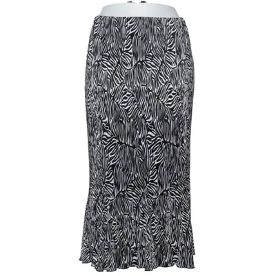 Maxi skirt (Black, White) from Leins'